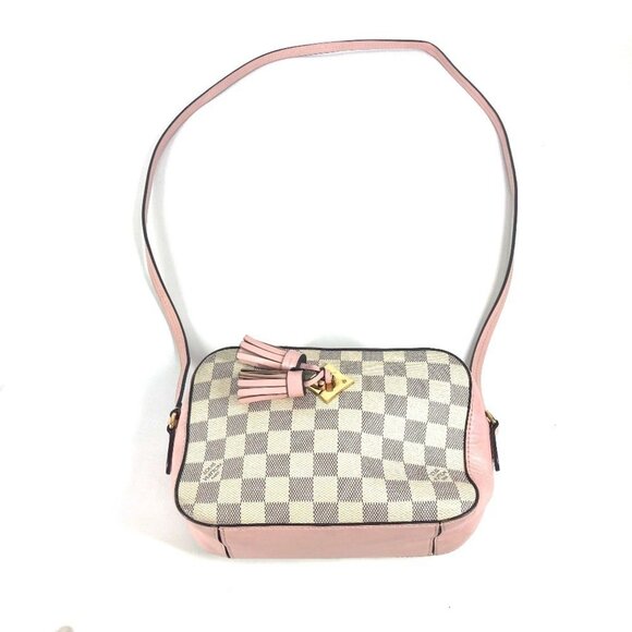 LOUIS VUITTON Pink Damier Shoulder Bag - Picture 9 of 16